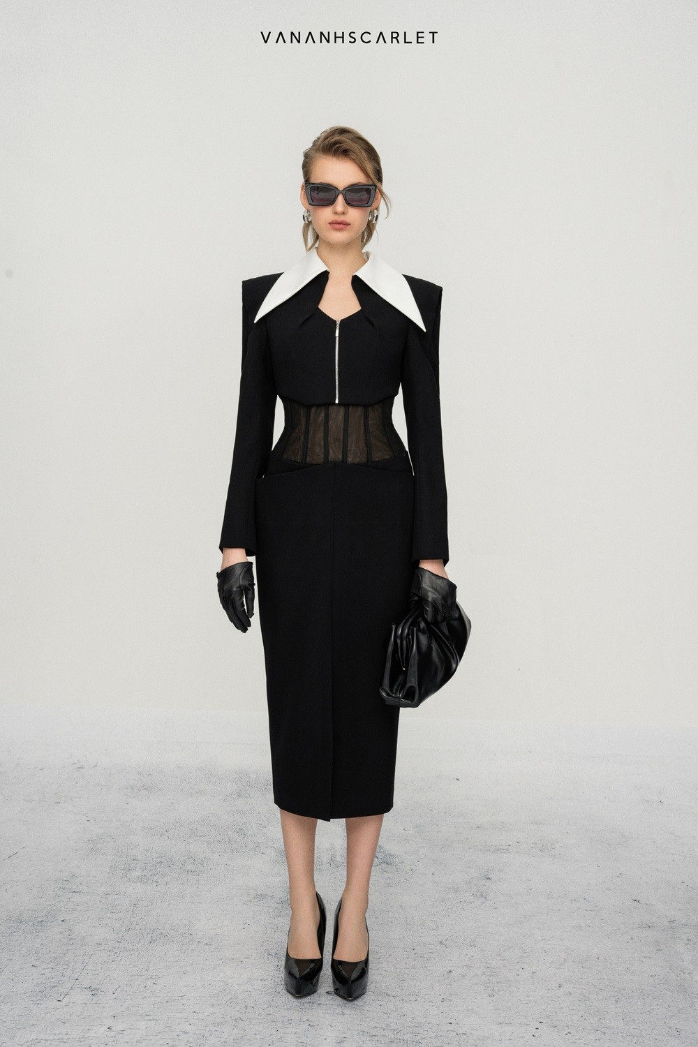 Set 2 chi tiết cúp ngực ren dài tay 2 Set 2 chi tiết cúp ngực ren dài tay - Ảnh 2