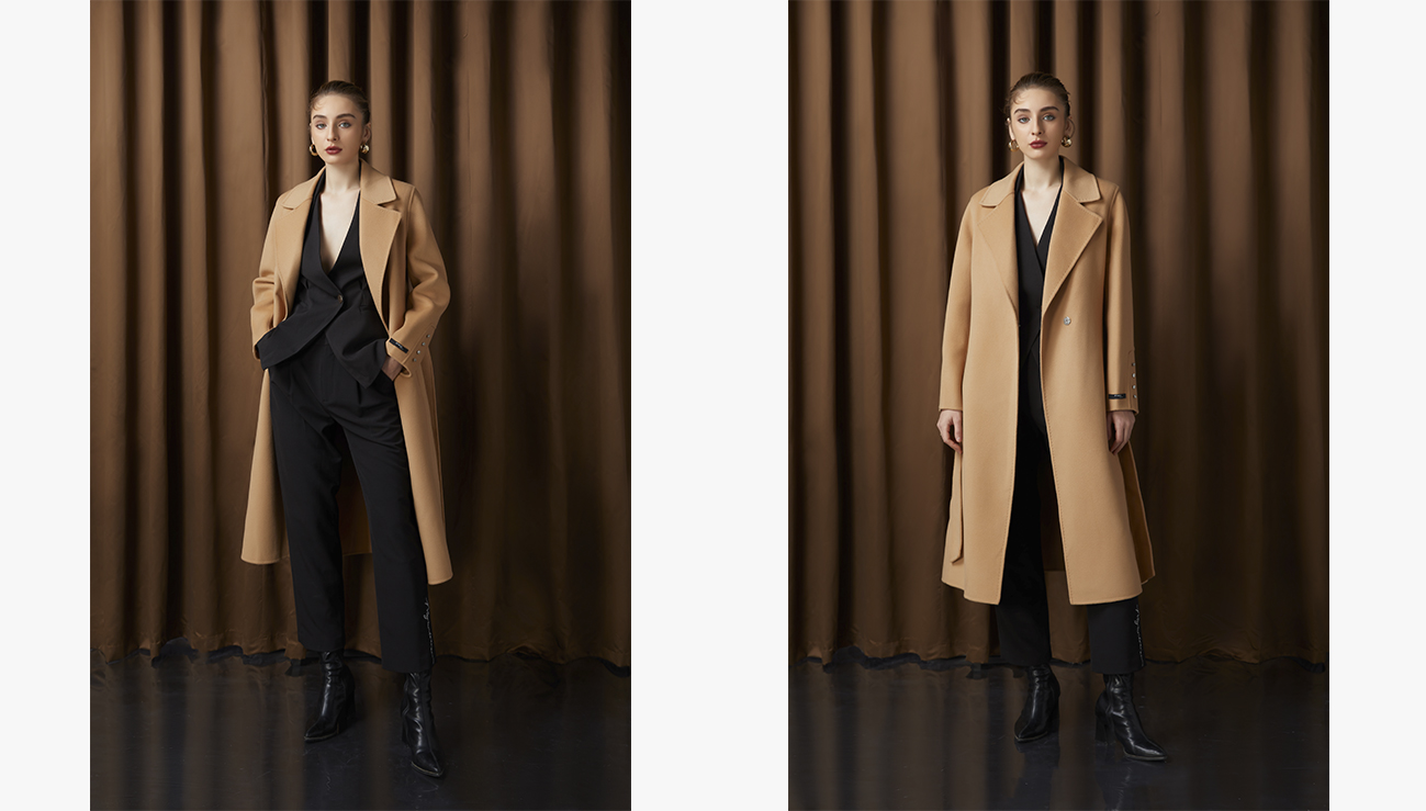 10+ Cách Phối Đồ Với Áo Măng Tô Nữ Dài Hack Dáng Sành Điệu 10 Phối đồ với áo măng to nữ dài có thắt lưng