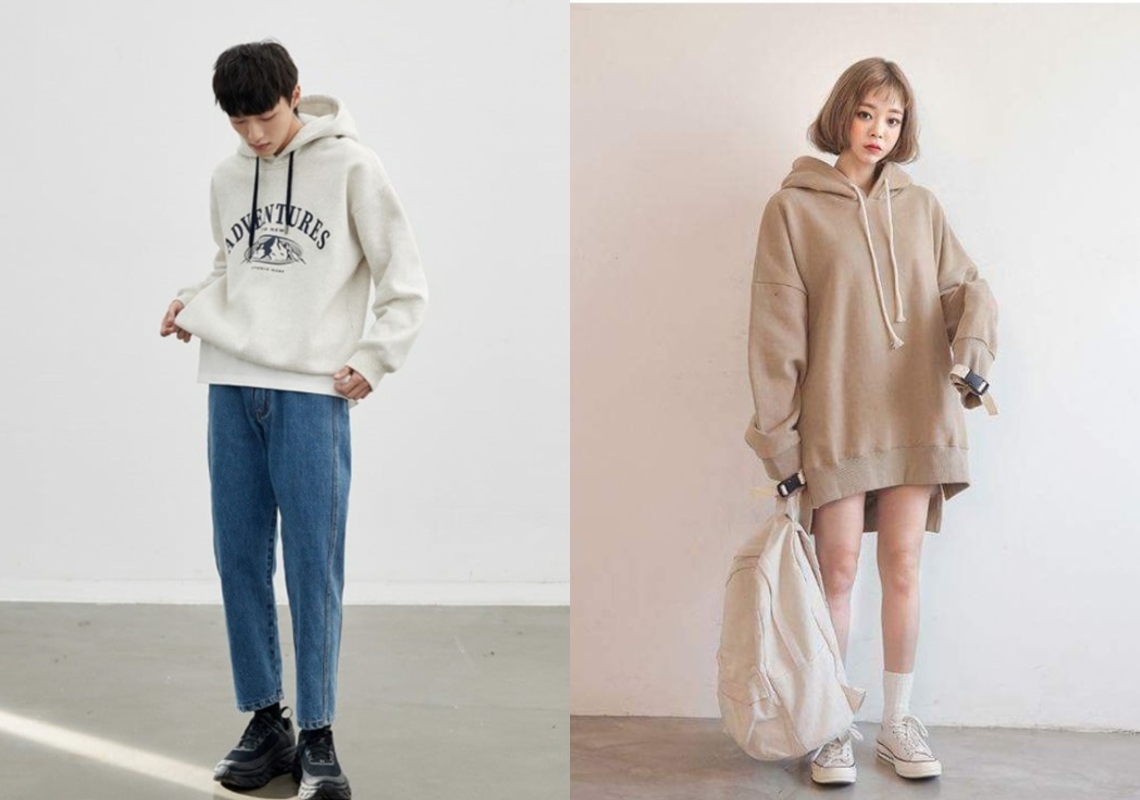 20+ Cách Phối Đồ Với Áo Hoodie Nữ Sành Điệu Chuẩn Fashionista 6 Phối đồ với áo hoodie nữ và chân váy