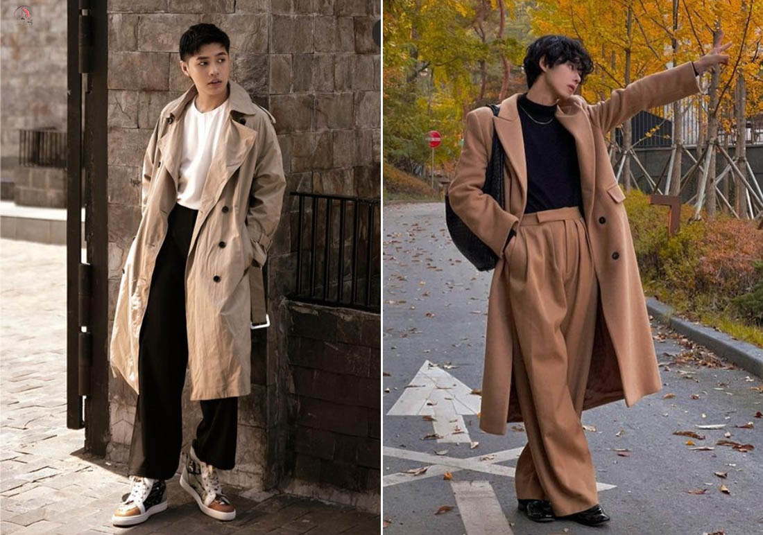 10+ Cách Phối Đồ Với Áo Măng Tô Nữ Dài Hack Dáng Sành Điệu 3 Phối đồ với áo măng to nữ dài màu đen