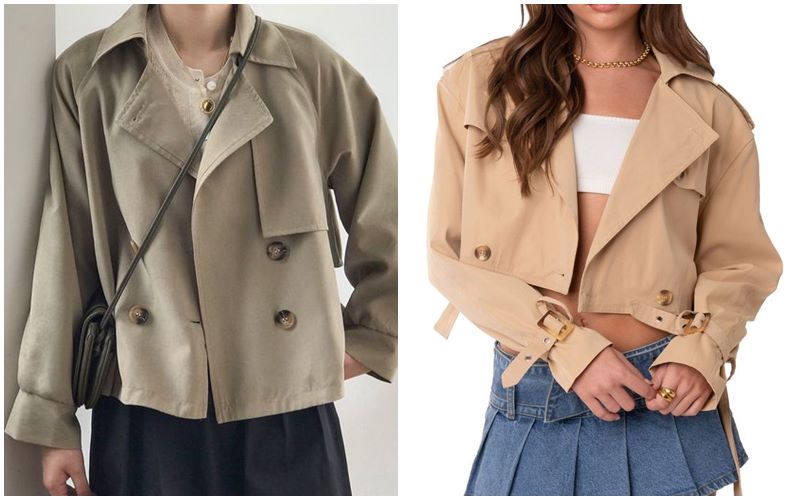 20+ Cách Phối Đồ Với Áo Măng Tô Nữ Ngắn Sành Điệu 4 Cách mặc áo măng tô ngắn đẹp với quần da