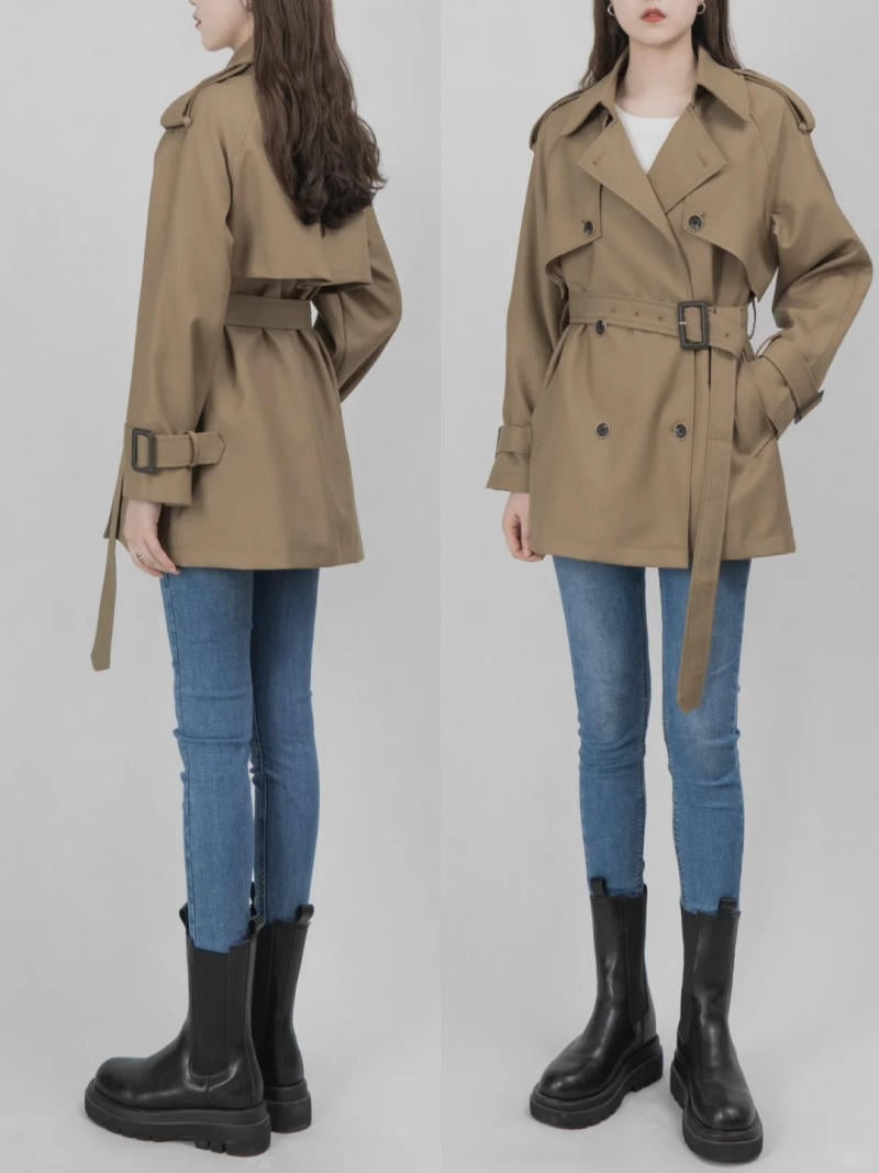 20+ Cách Phối Đồ Với Áo Măng Tô Nữ Ngắn Sành Điệu 2 Nguyên tắc phối đồ với áo măng tô ngắn