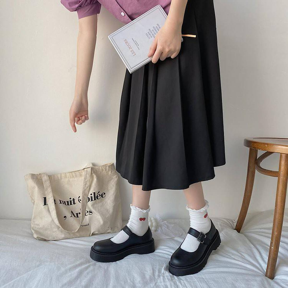 Bí Quyết Phối Đồ Với Giày Oxford Nữ Từ Chuyên Gia 2 Cách phối đồ với giày oxford nữ vintage