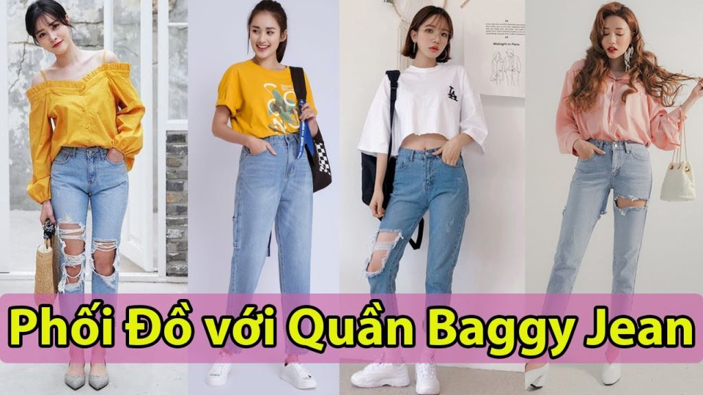 phoi do voi quan baggy jeans nu 2175