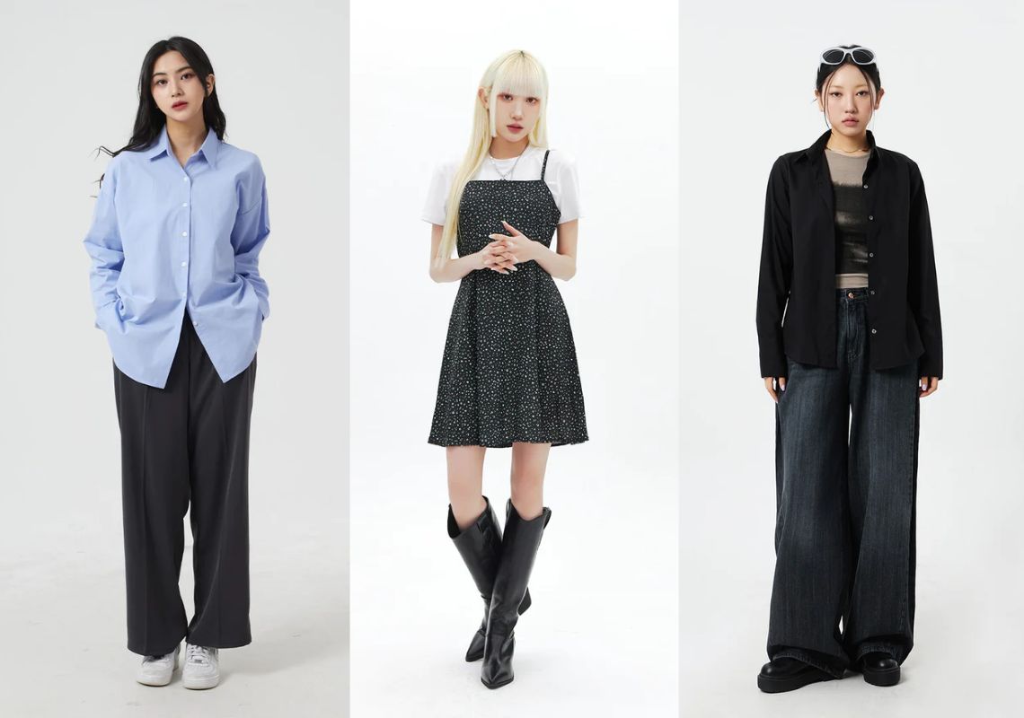 Cách phối đồ trẻ trung cho người gầy