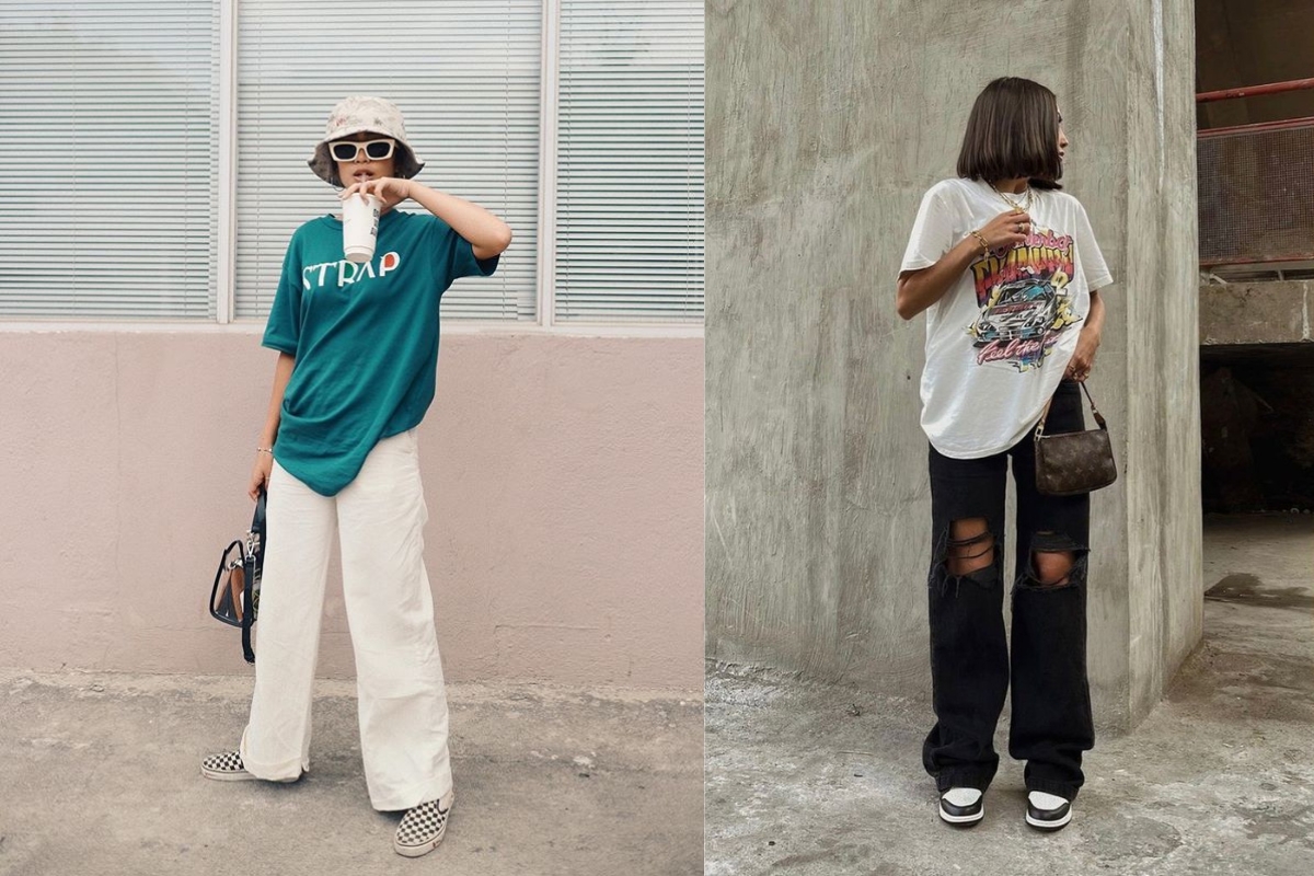 Mix đồ đi đám cưới với quần ống rộng và sơ mi