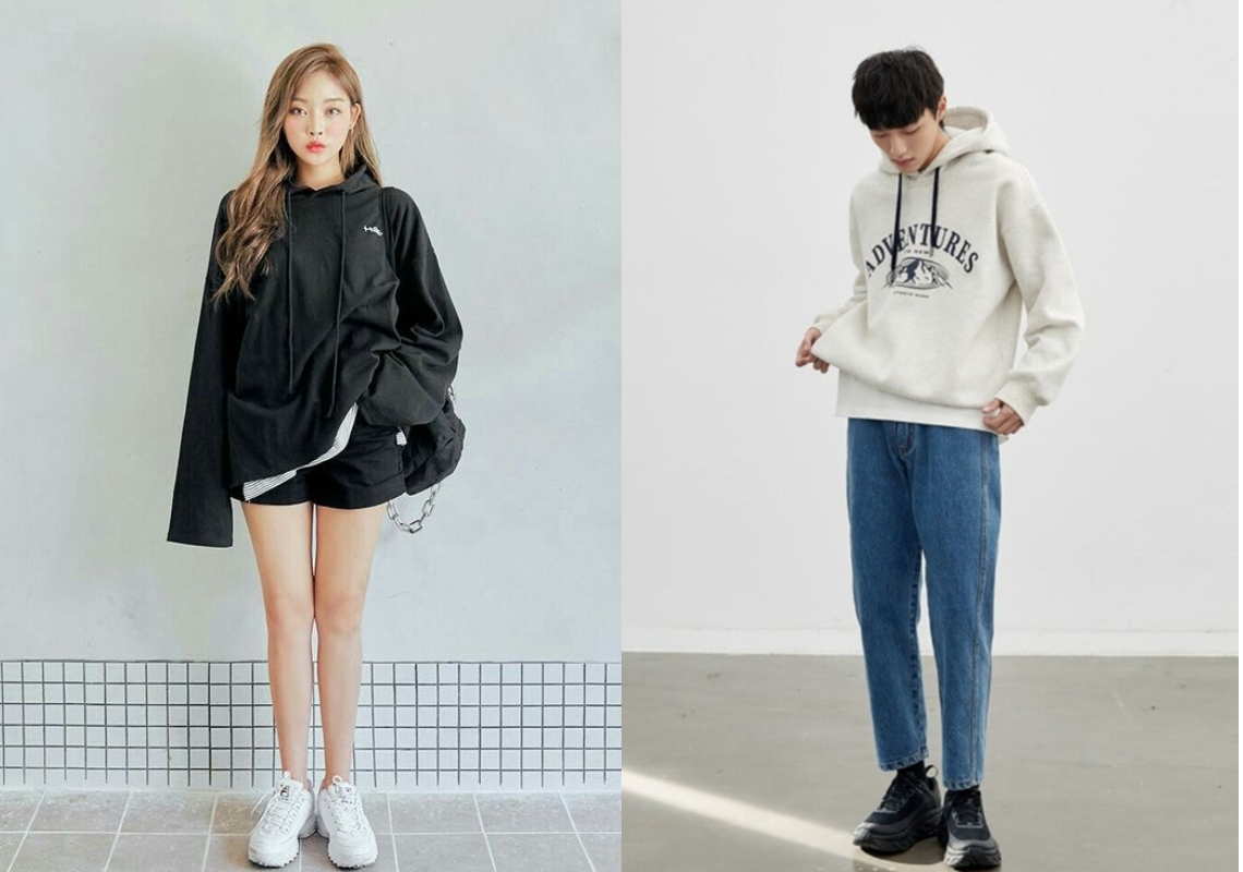 15+ Cách Phối Áo Hoodie Với Áo Khoác Nâng Tầm Phong Cách 8 Outfit áo hoodie với áo khoác