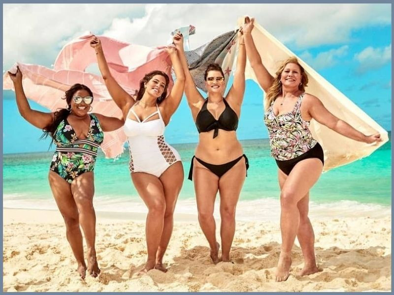 cach phoi do di bien cho nu beo 4646