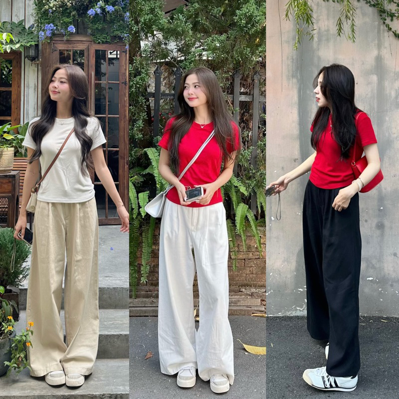 Bật Mí 15+ Cách Phối Đồ Với Quần Kaki Nữ Thanh Lịch Hack Dáng 10 Cách phối đồ cho người eo to