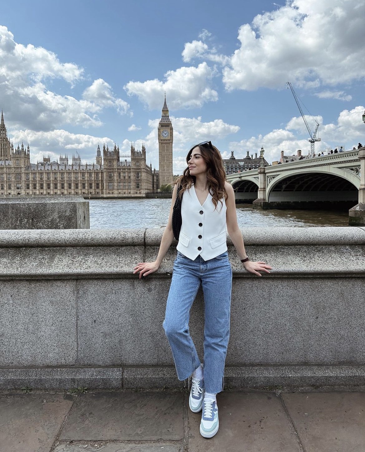 11+ Cách Phối Áo Gile Với Quần Jean Chuẩn Stylist 2 Phối đồ denim on denim với áo gile jean