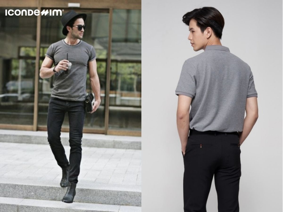 Phối đồ với quần đen nữ