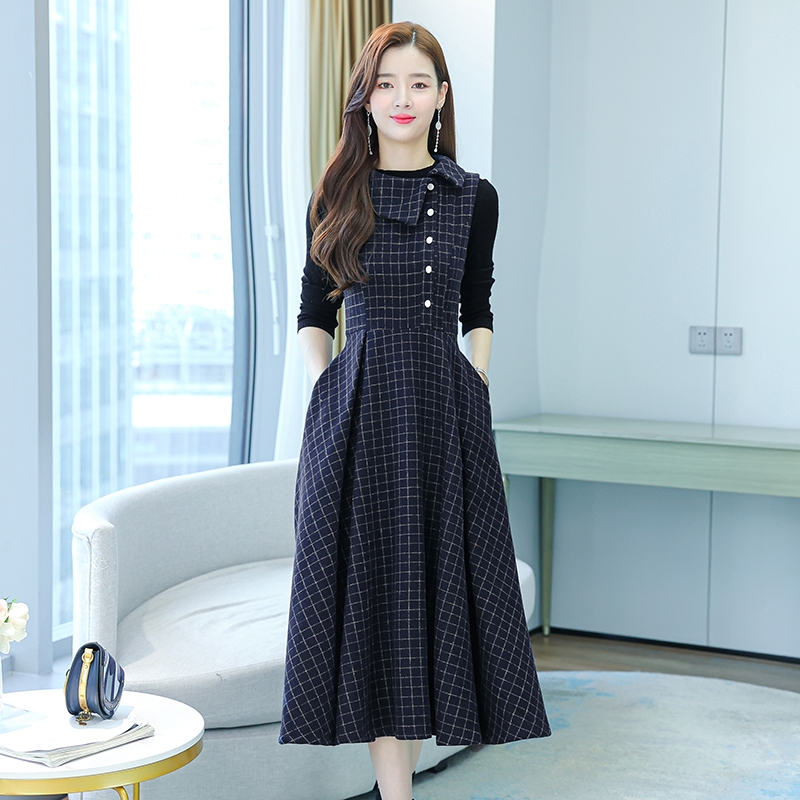 phối đồ với chân váy đuôi cá dài cho người thấp