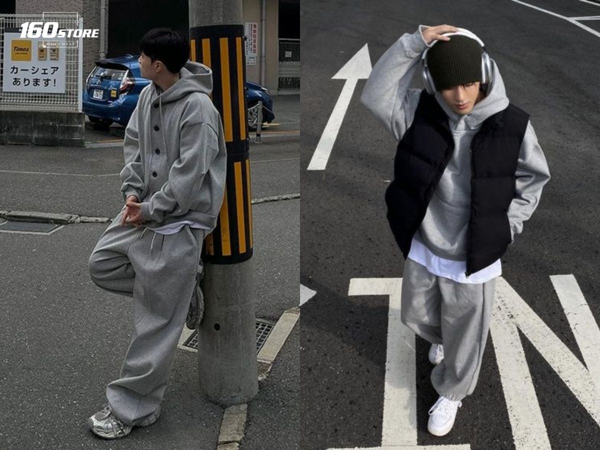 15+ Cách Phối Áo Hoodie Với Áo Khoác Nâng Tầm Phong Cách 7 Phối áo hoodie nam với áo khoác