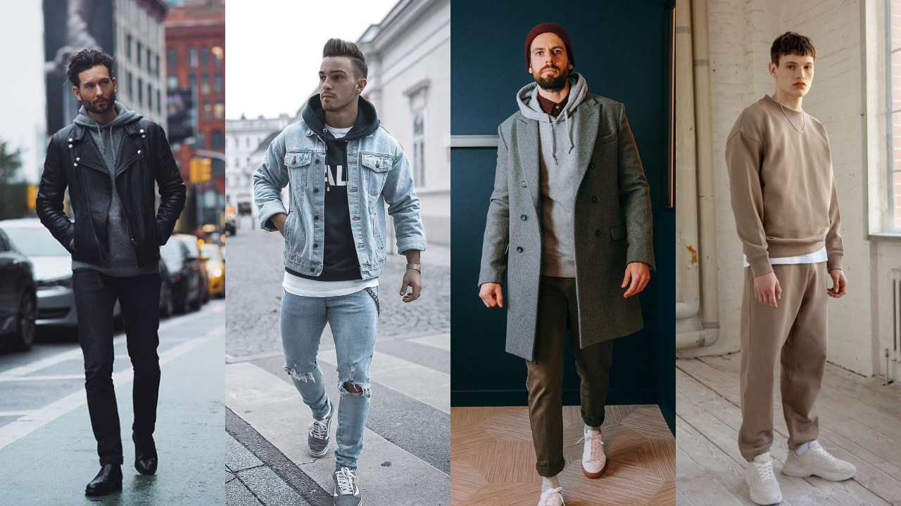 15+ Cách Phối Áo Hoodie Với Áo Khoác Nâng Tầm Phong Cách 3 Phối áo hoodie với áo khoác măng tô