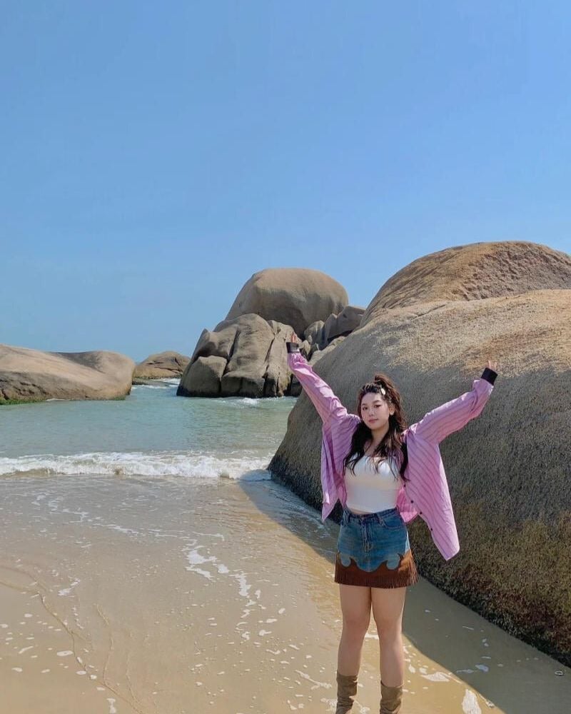 15+ Cách Phối Đồ Đi Biển Cho Nữ Béo Hack Dáng Cực Đỉnh 3 Đồ đi biển cho người béo bụng