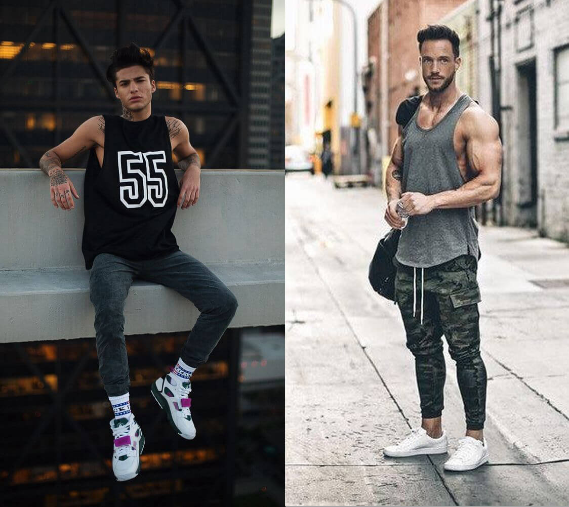 Phối đồ với quần jogger nam mùa hè