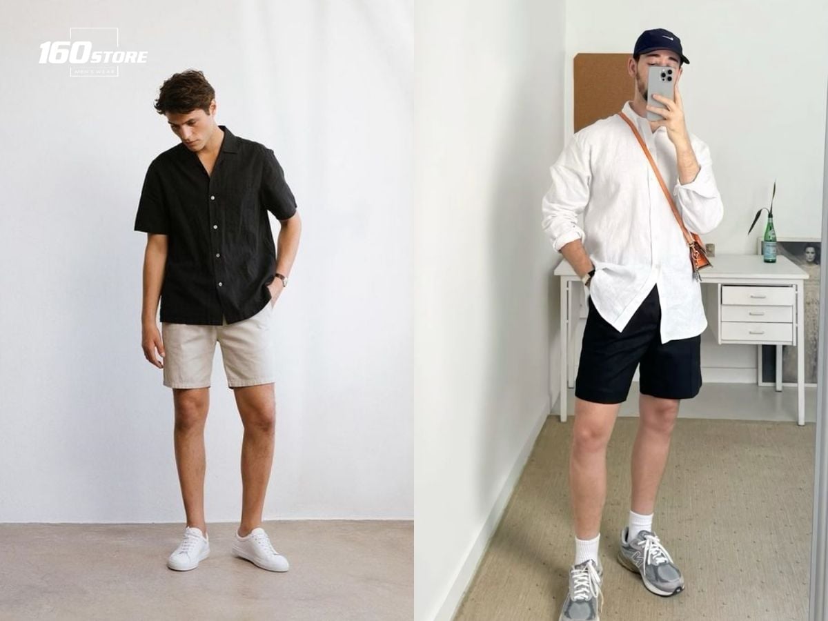 Phối đồ mùa hè cho nam cao 1m65