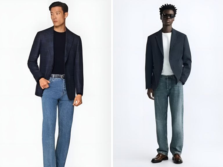 Phối đồ với áo vest nam màu xám