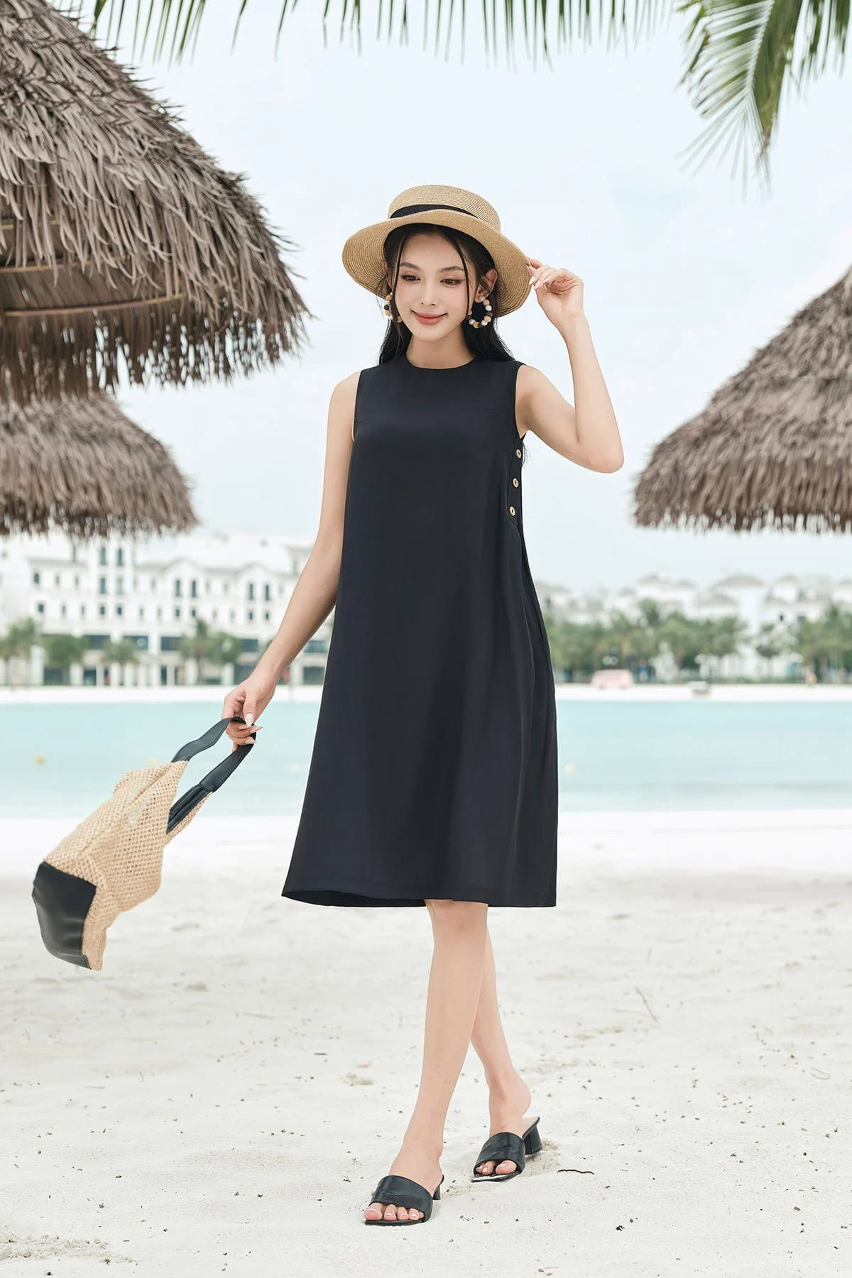 Phối đồ đi biển cho nữ