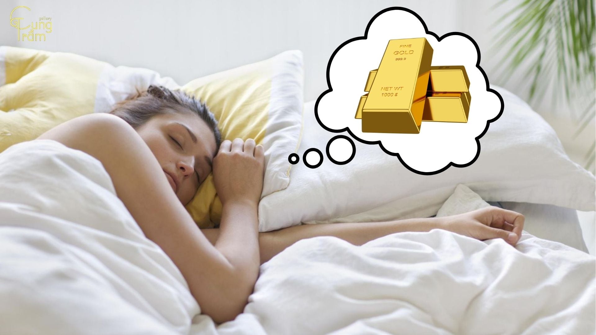 Nằm mơ thấy vàng thỏi