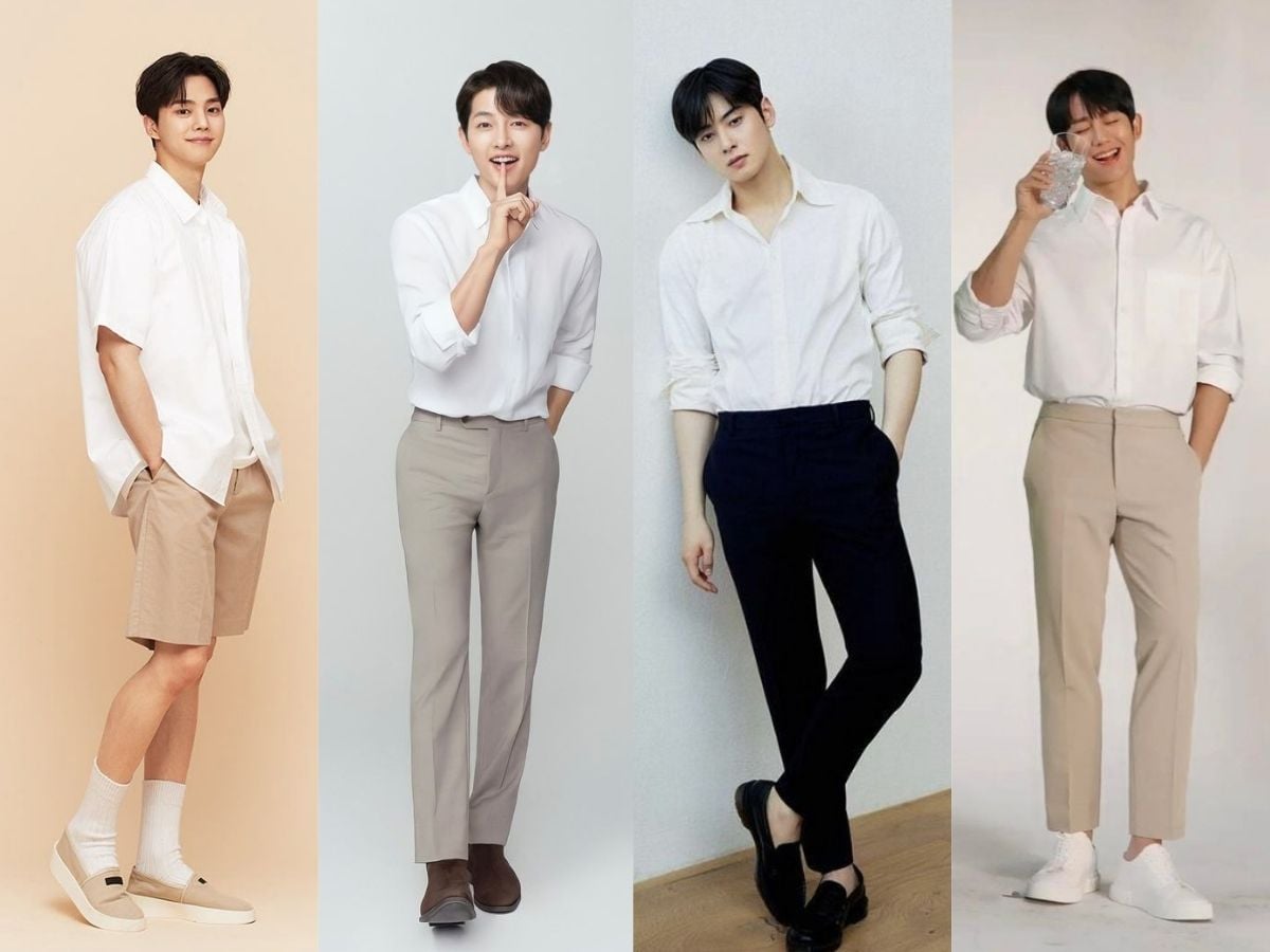25+ Cách Phối Đồ Với Áo Sơ Mi Sành Điệu Cho Nam Và Nữ 2 Phối đồ với áo sơ mi và quần jeans