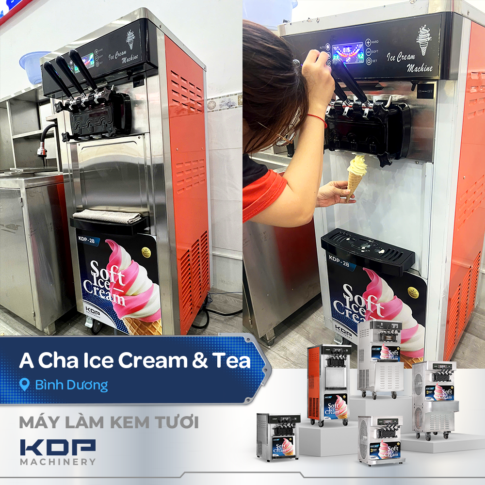 KDP Machinery: Nâng Tầm Trải Nghiệm "Fashion & Taste" Với Các Dòng Máy Làm Kem Tươi Đẳng Cấp 6 image1