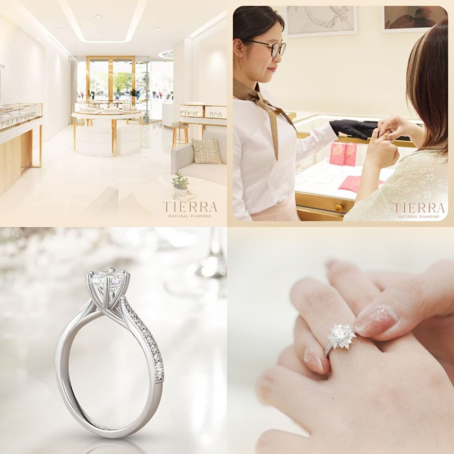 Nhẫn hột xoàn nên đeo ngón nào đẹp và hợp phong thủy? 6 Mua nhẫn hột xoàn ở đâu uy tín, chất lượng?